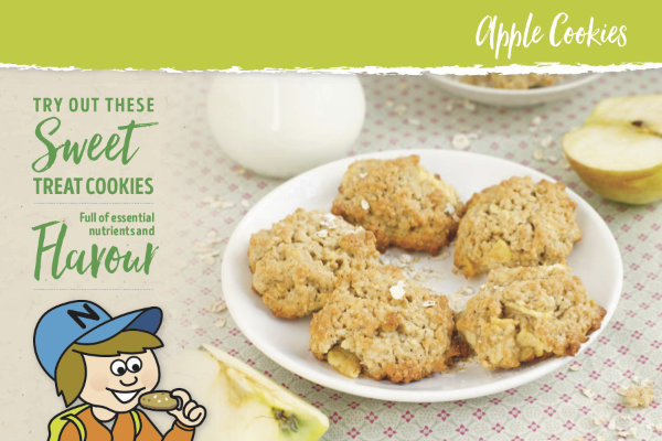 Apple Cookies recipe card